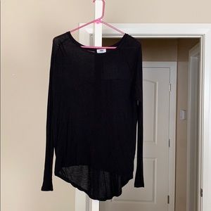 Old Navy Black Knit Long Sleeve